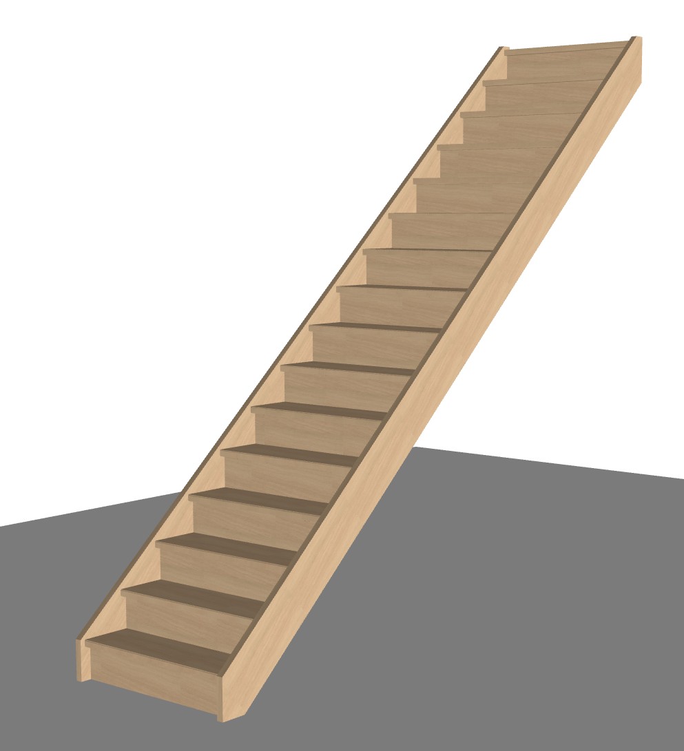 Rechte trap